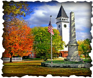 Looking Back - historic Hollis scene